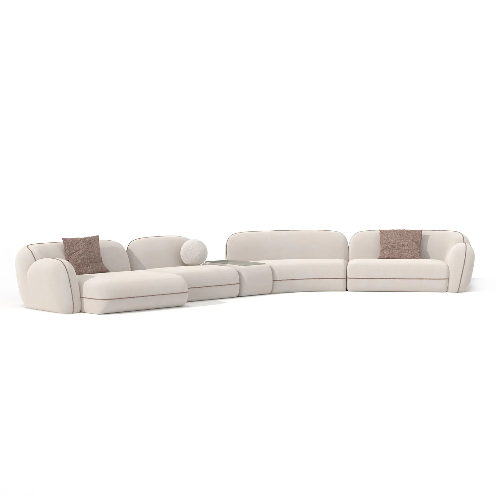 Sofa Aicon Creme 558cm
