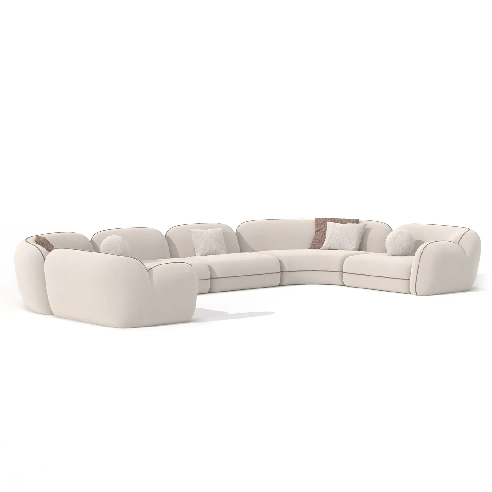 Sofa Aicon Creme 510cm