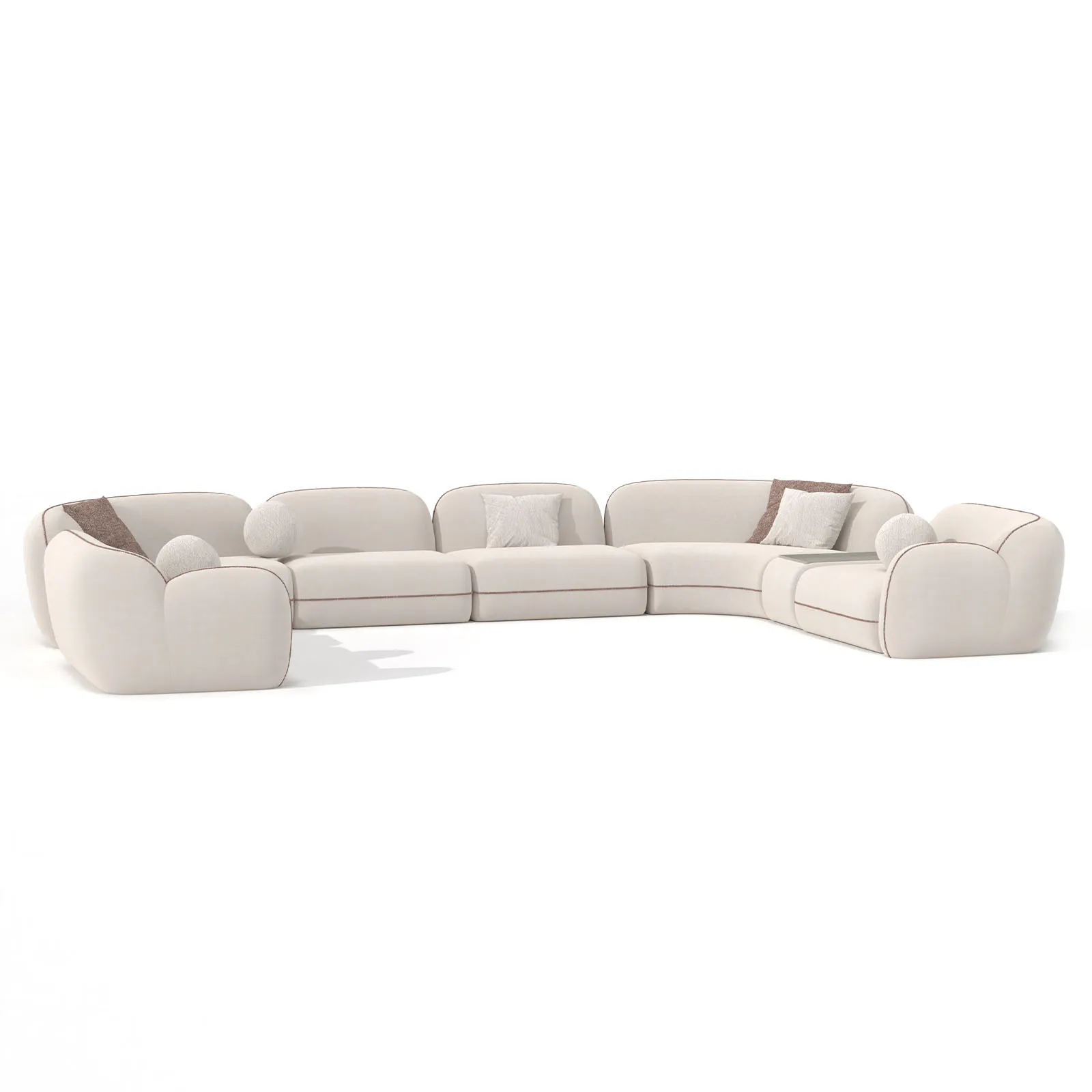 Sofa Aicon Creme 507cm