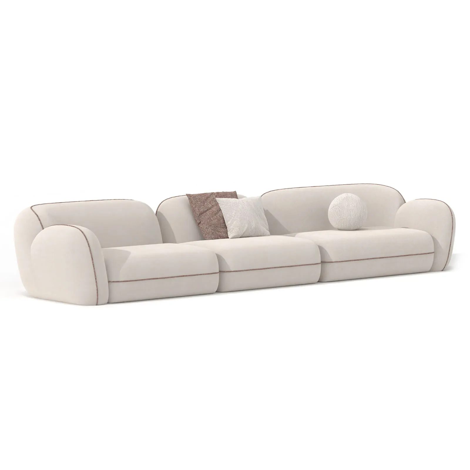 Sofa Aicon Creme 398cm