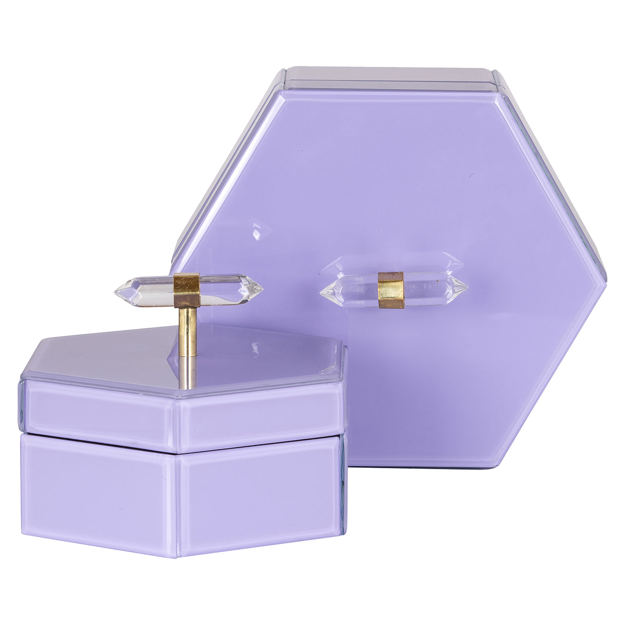 Storage box Jutta small (Purple)