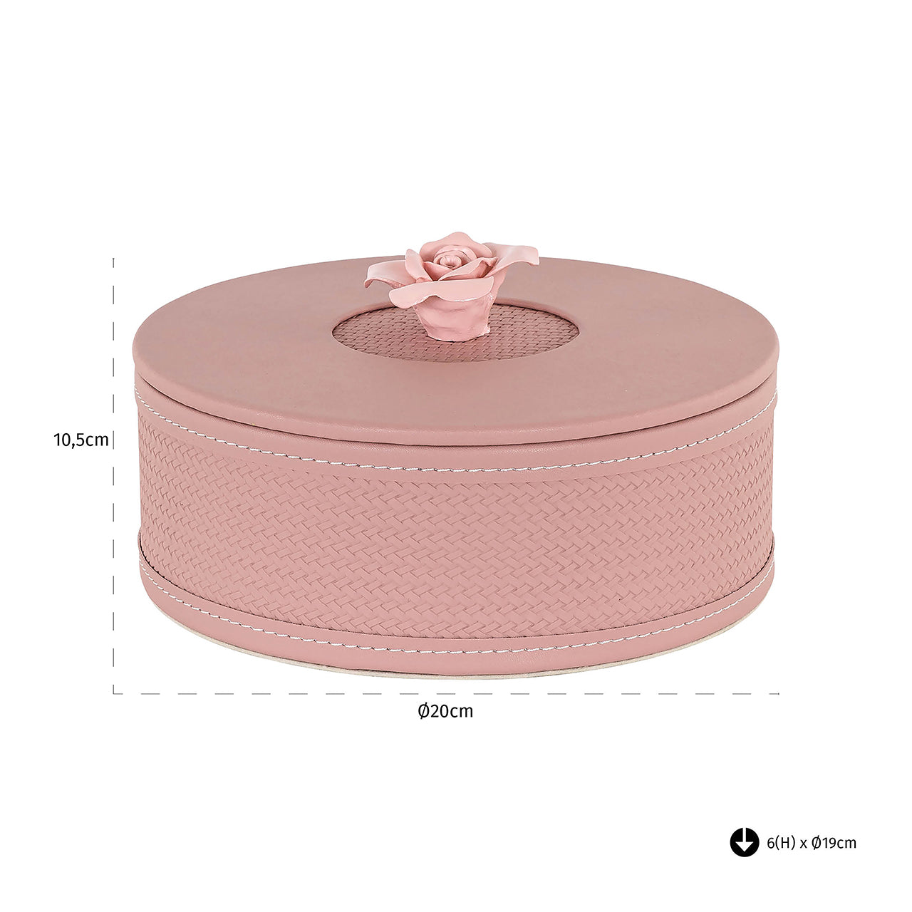 Storage Box Mary small (Pink)