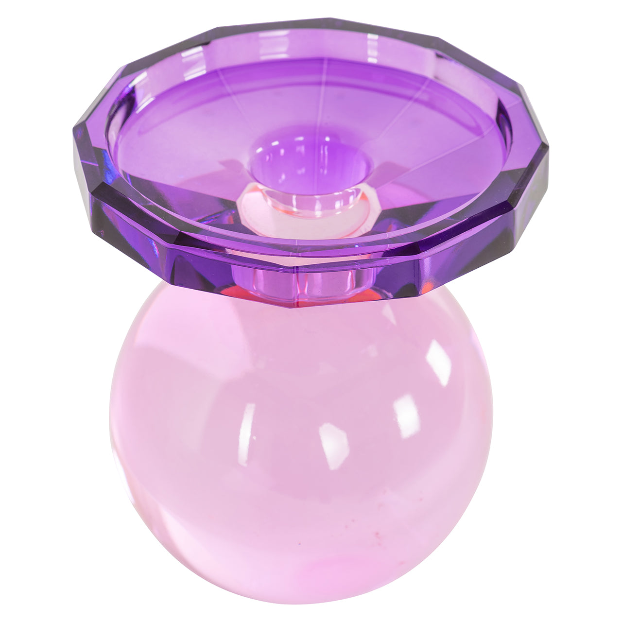 Candle holder Una (Pink)