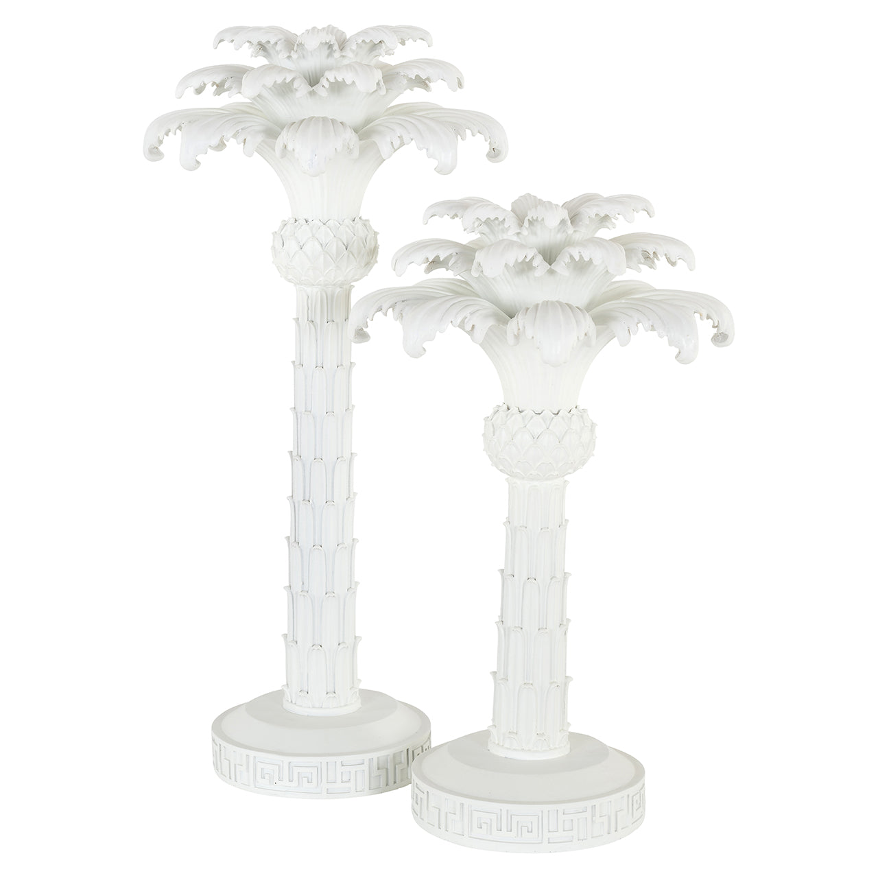 Candle holder Palma big (White)