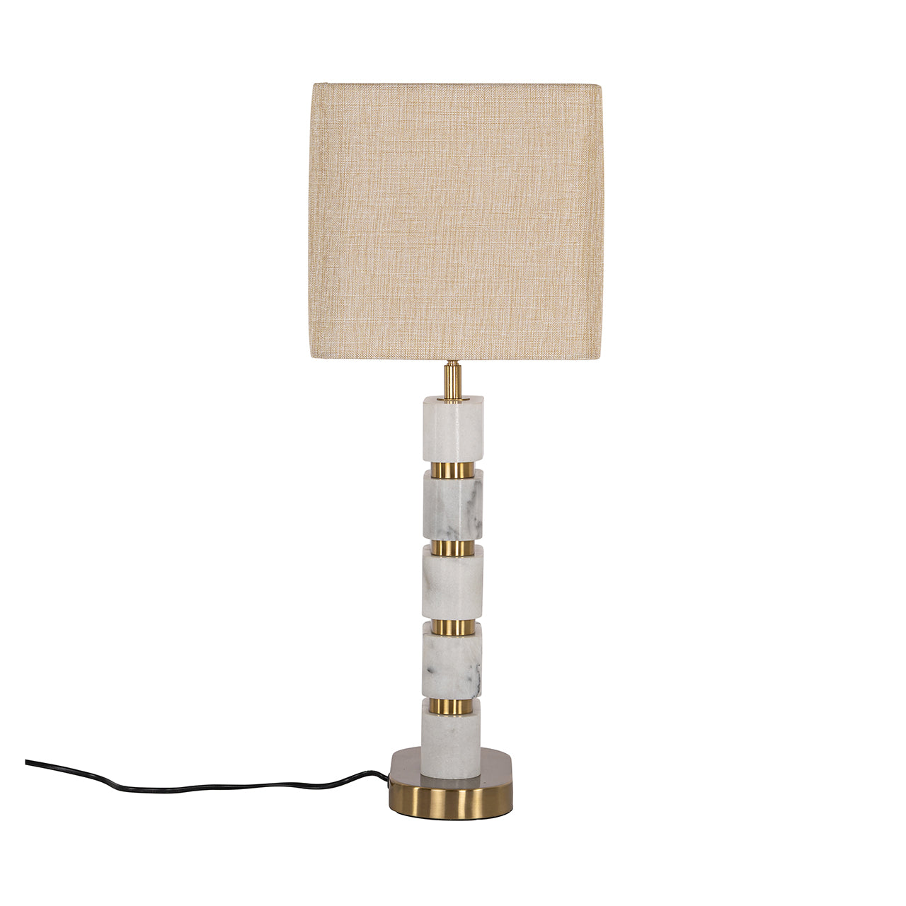 Table lamp Lenore incl. lampshade (Gold)