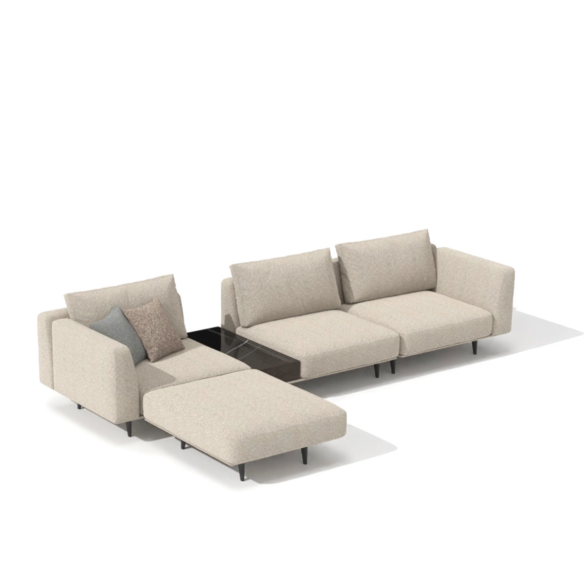 Sofa Love Off-White 350cm