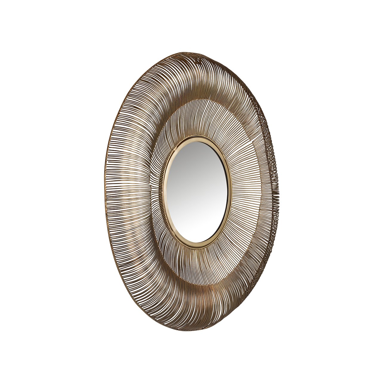 Mirror Aliza 76Ø (Brushed Gold)