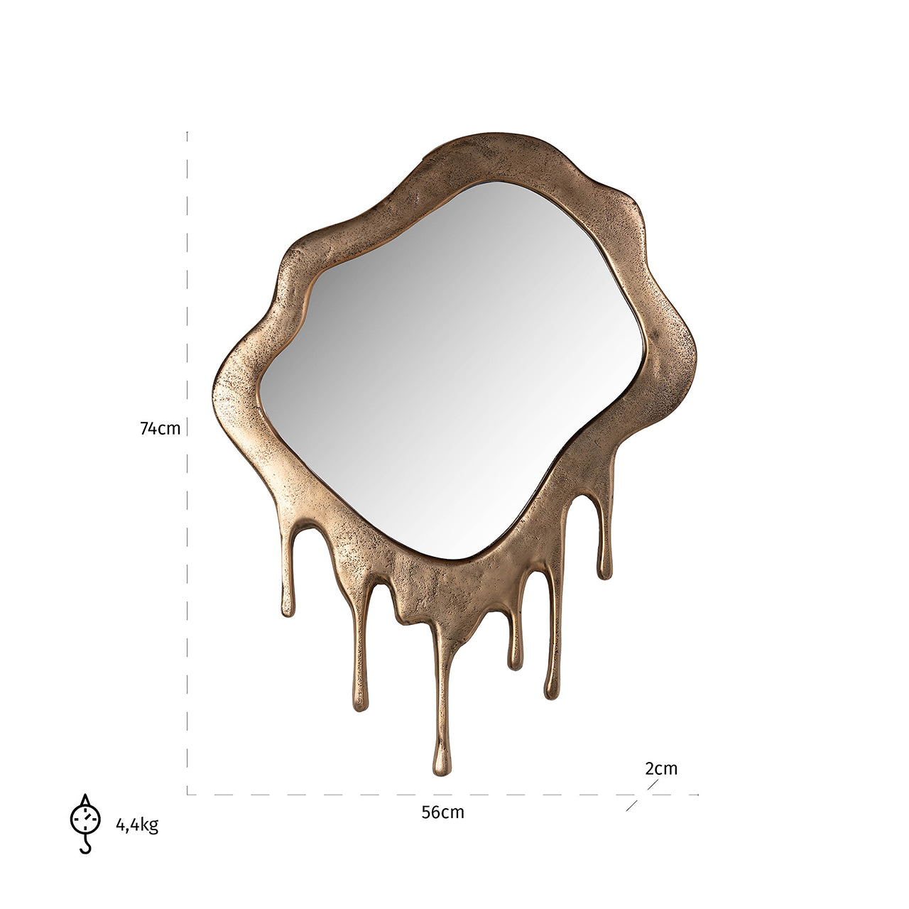 Mirror Drops (Gold)