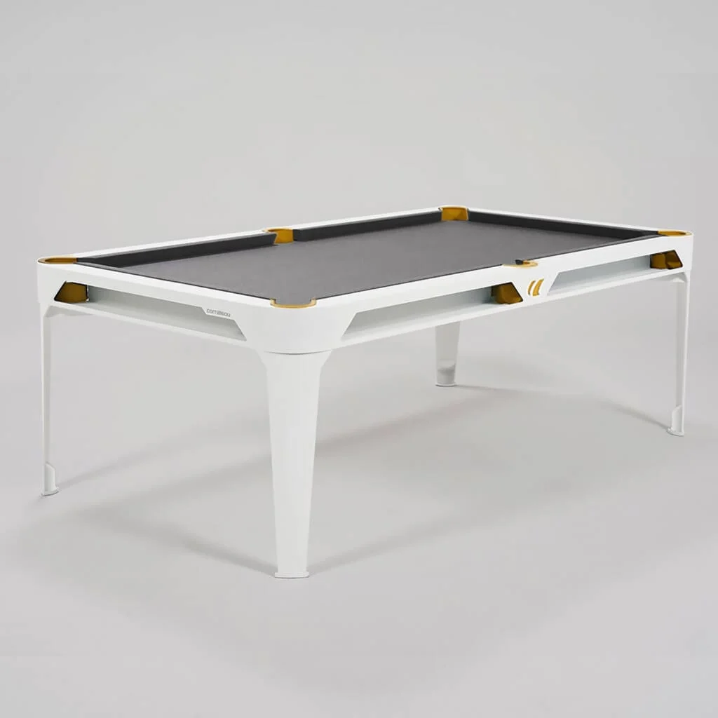 Outdoor Pool & Dining Table 7FT White