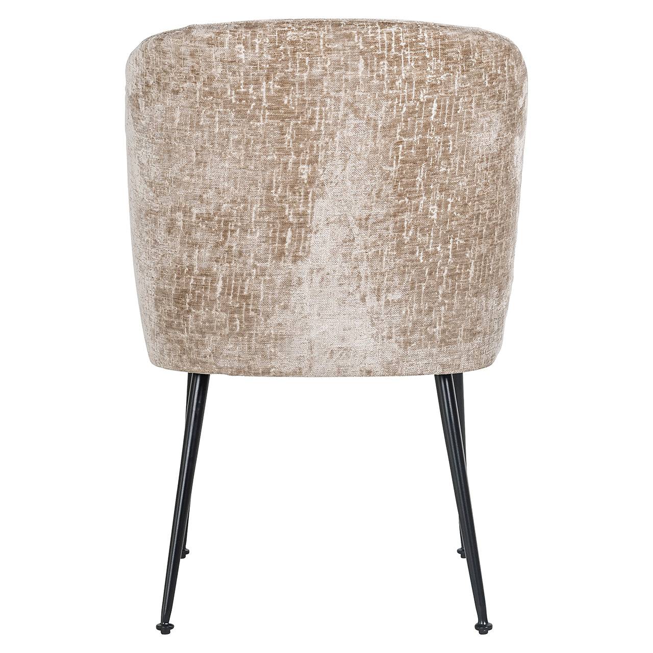Chair Fallon Shitake Island / black (Shitake Island 124)