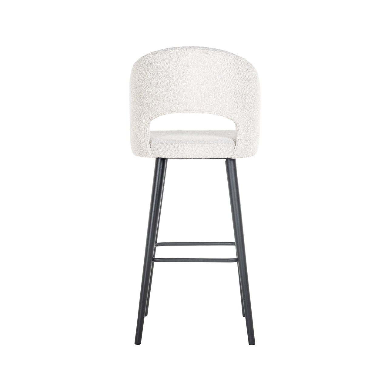 Bar stool Savoy white bouclé (Copenhagen 900 Bouclé White)