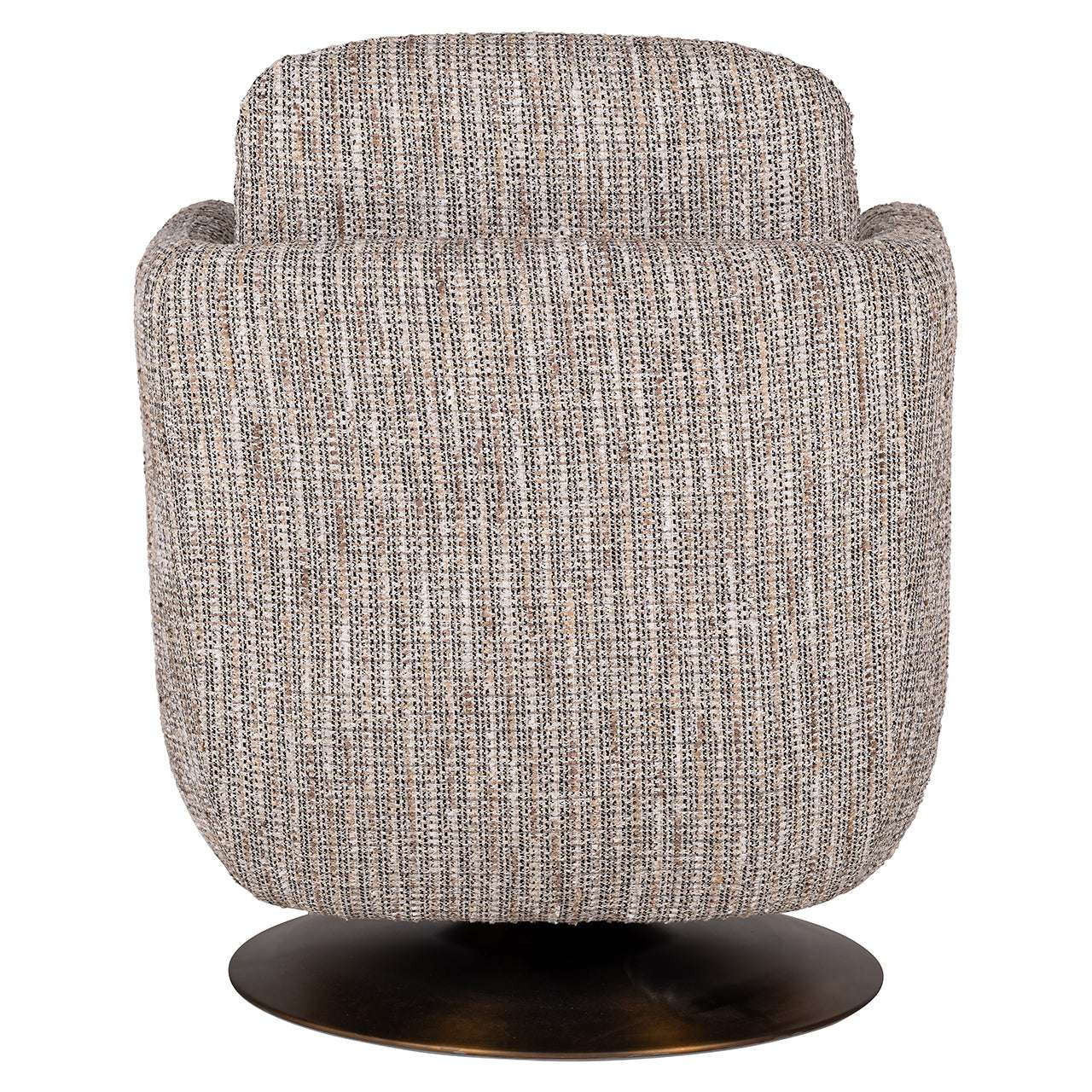 Swivel lounge chair Turner beige coco (Beige)