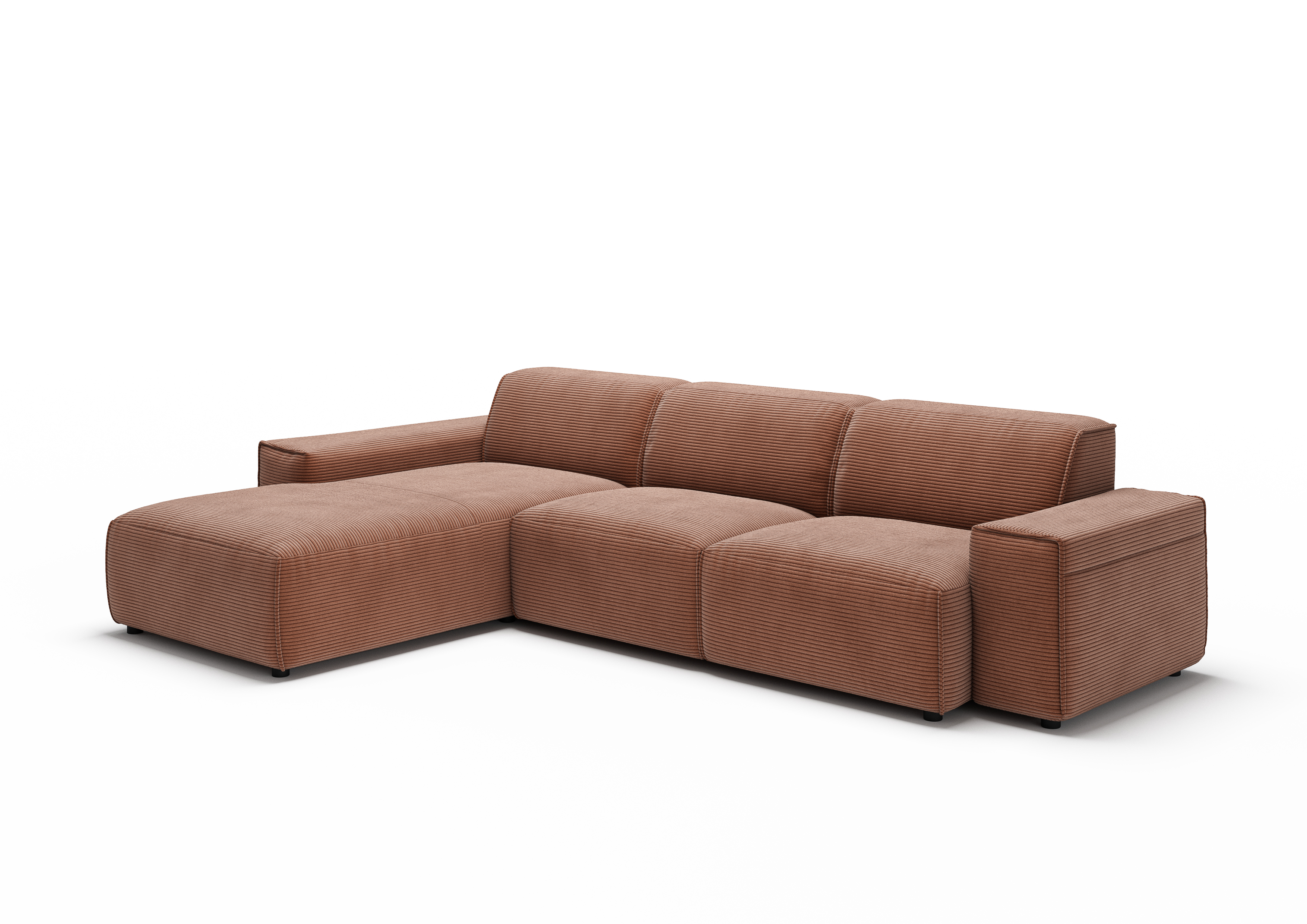 Sofa Linton – Brown – 299x189 cm