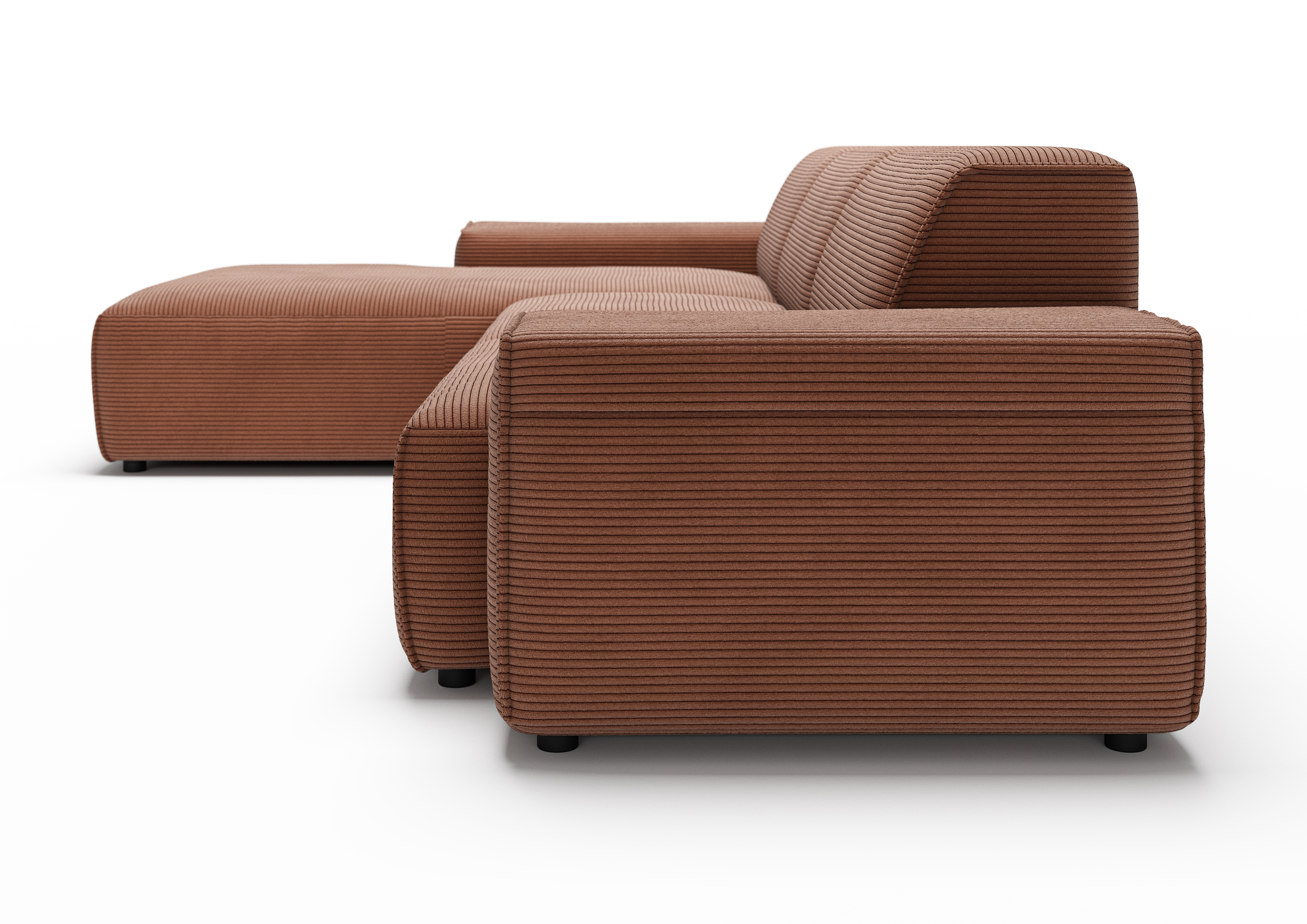Sofa Linton – Brown – 299x189 cm