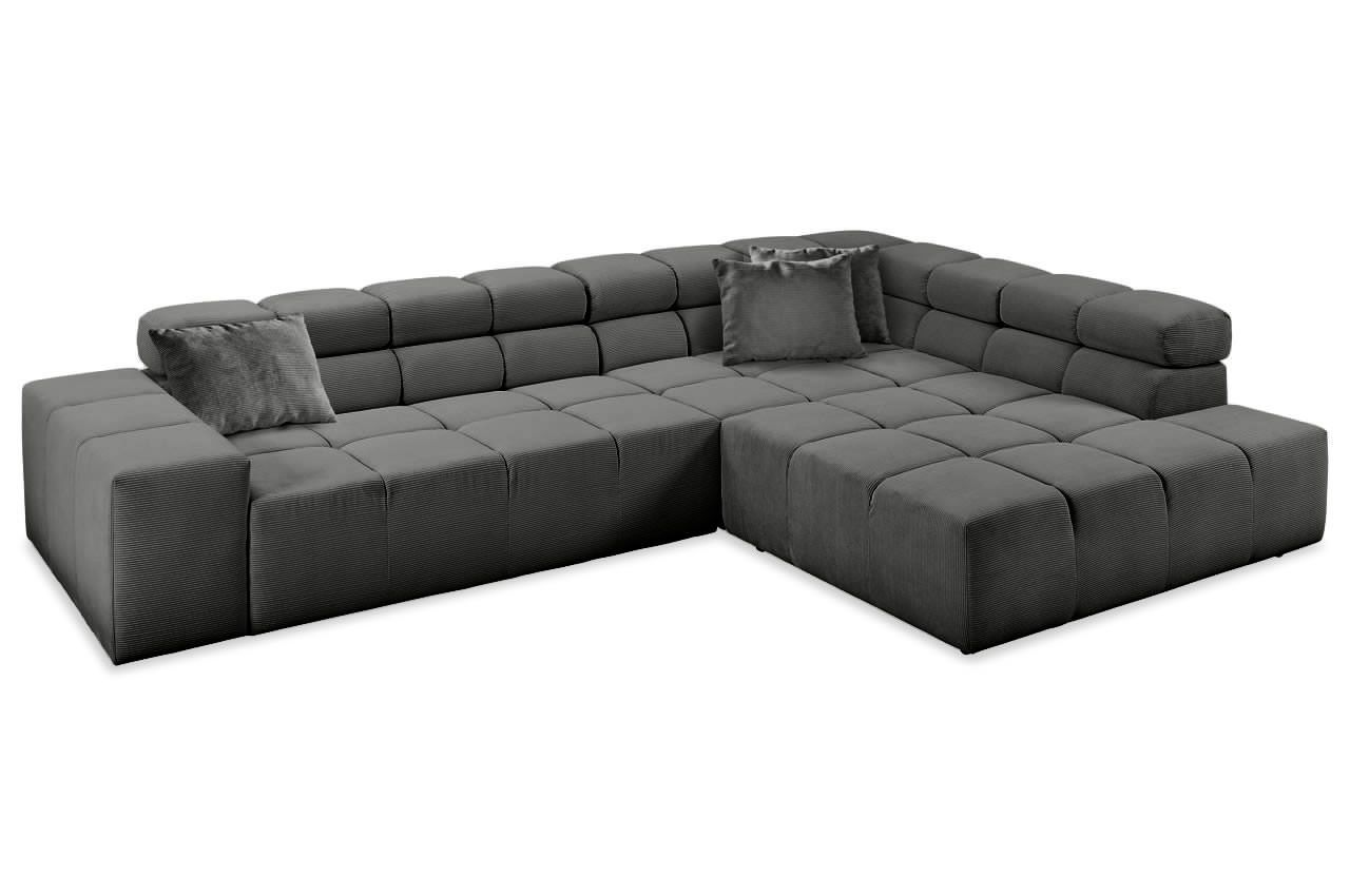 Sofa Portland Line - Anthracite - Lounge 319x215cm