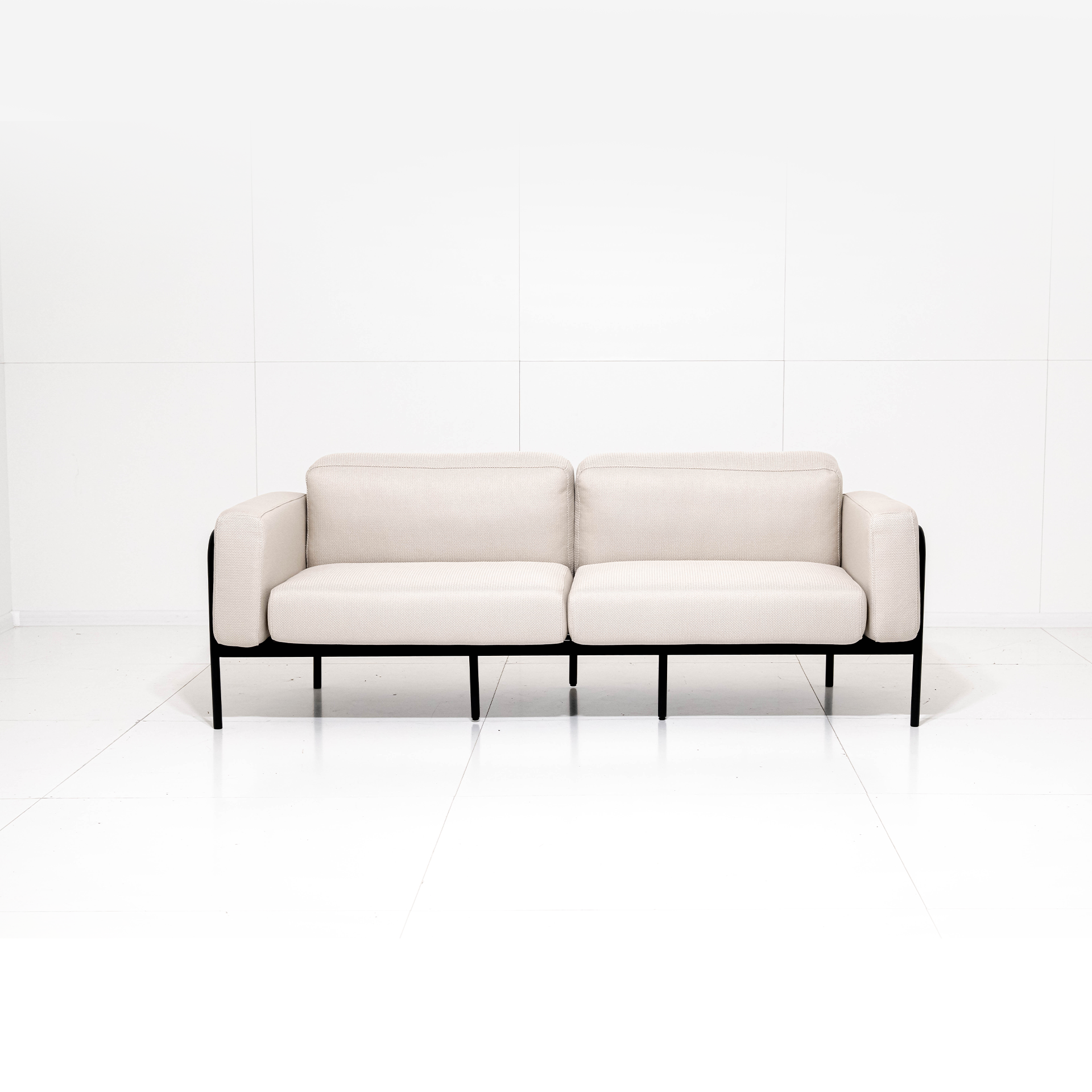 Outdoor Sofa Forleon - White 203x78x74cm