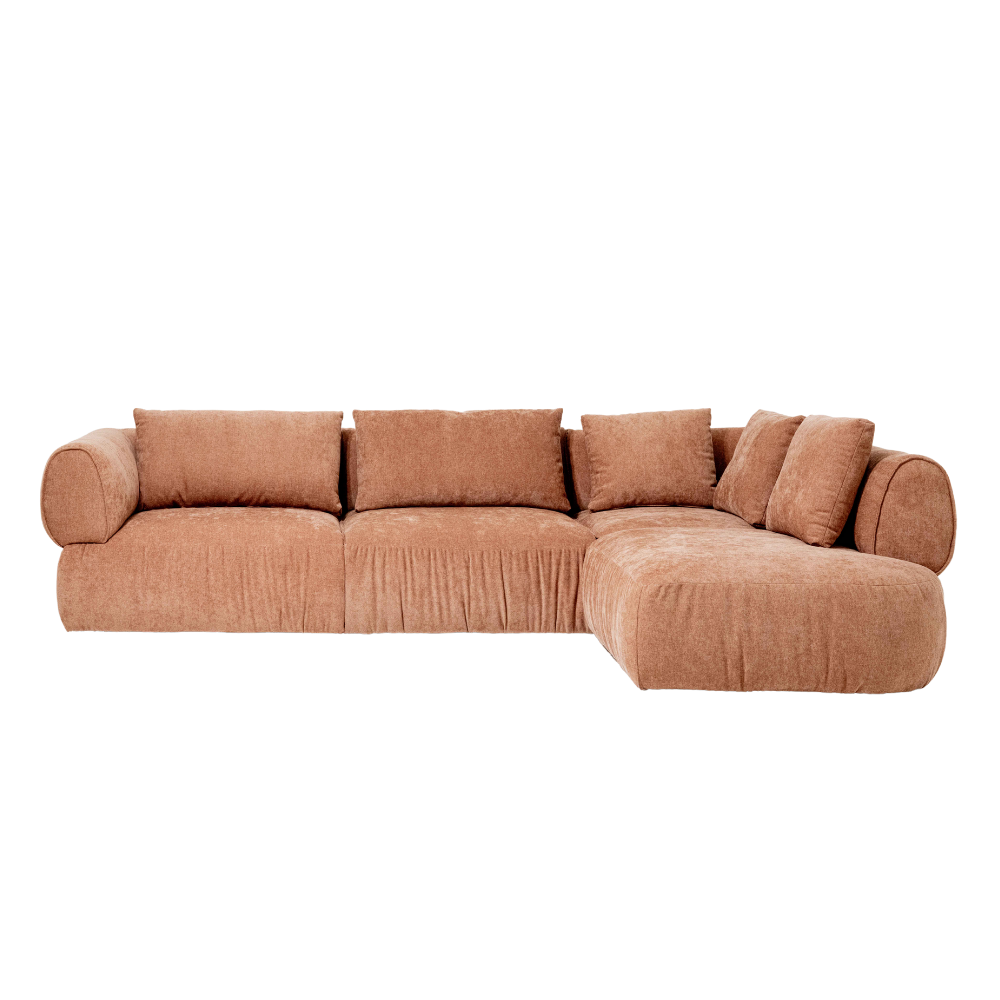 Sofa Teriosa - Terracotta 325x212cm