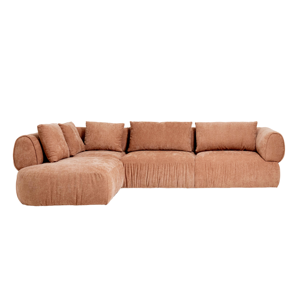 Sofa Teriosa - Terracotta 325x212cm