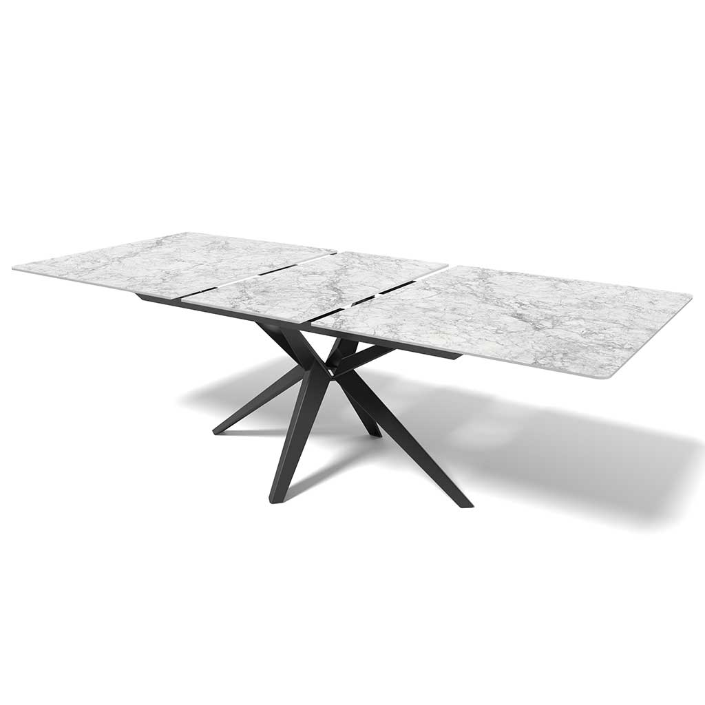 Dining Table Harmony - Ceramic White 180cm | Extendable 230cm
