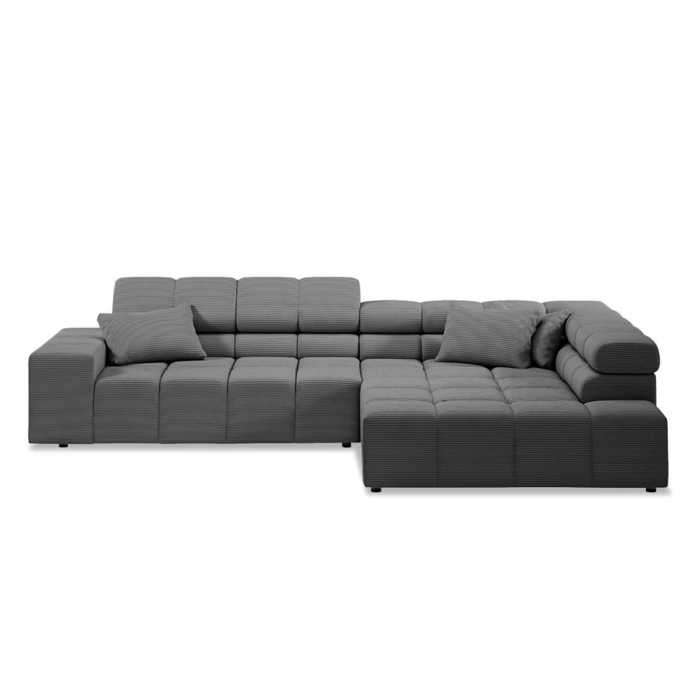 Sofa Portland Line - Graphite - Lounge 319x215cm