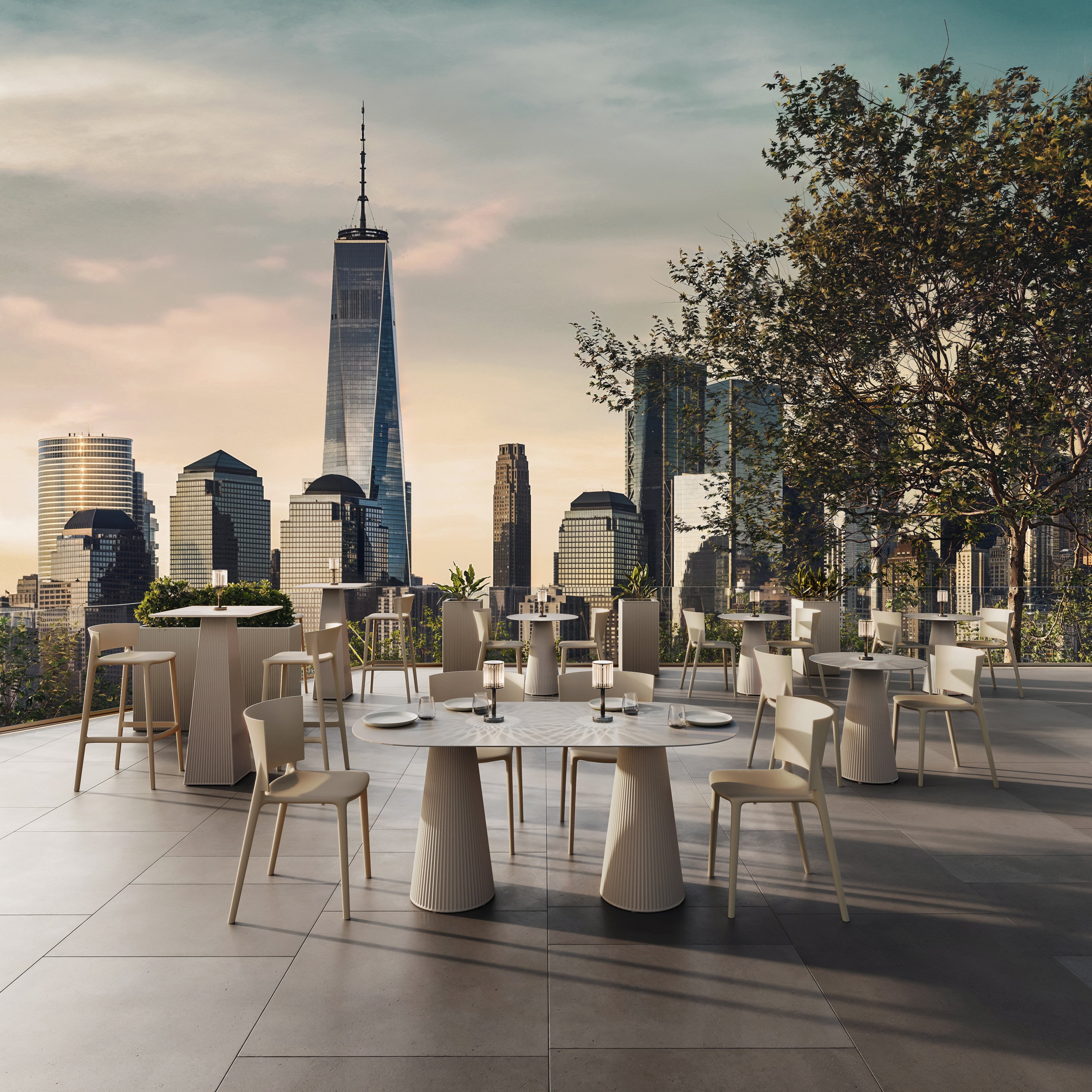 Gatsby Double Base Ø35X73Cm S50