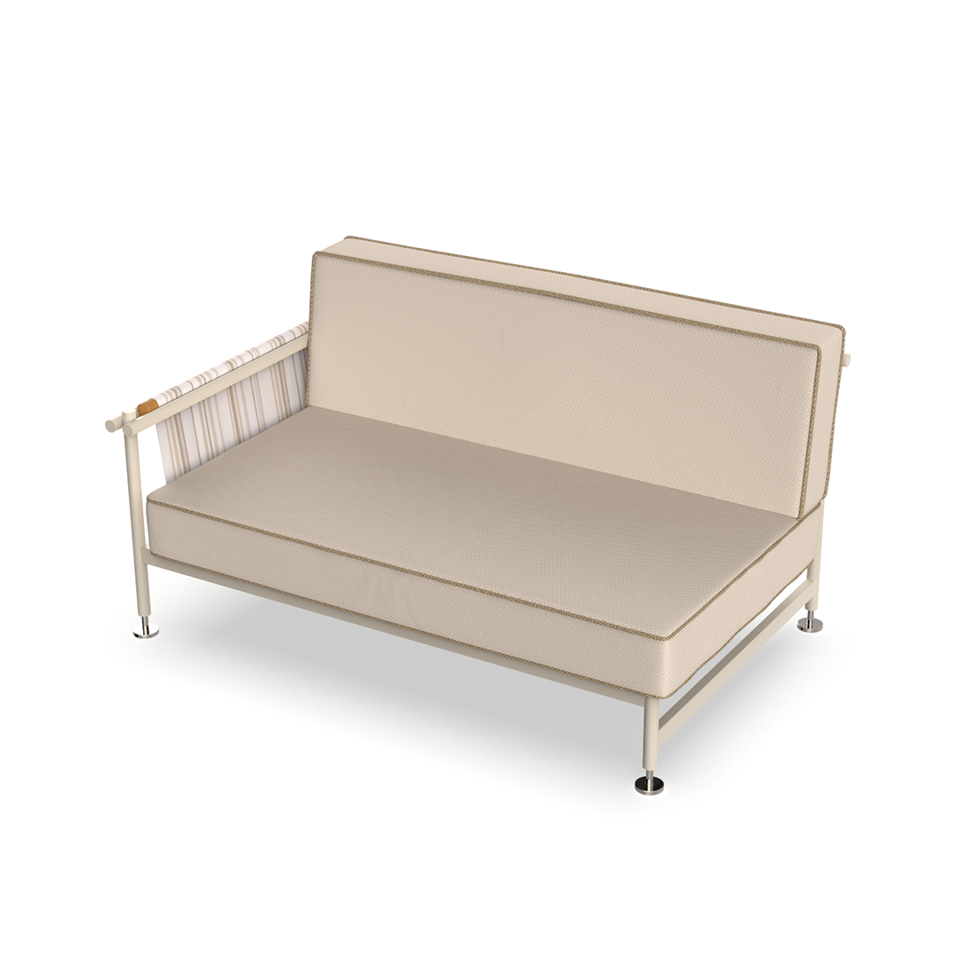 Hamptons Sectional Right Armrest