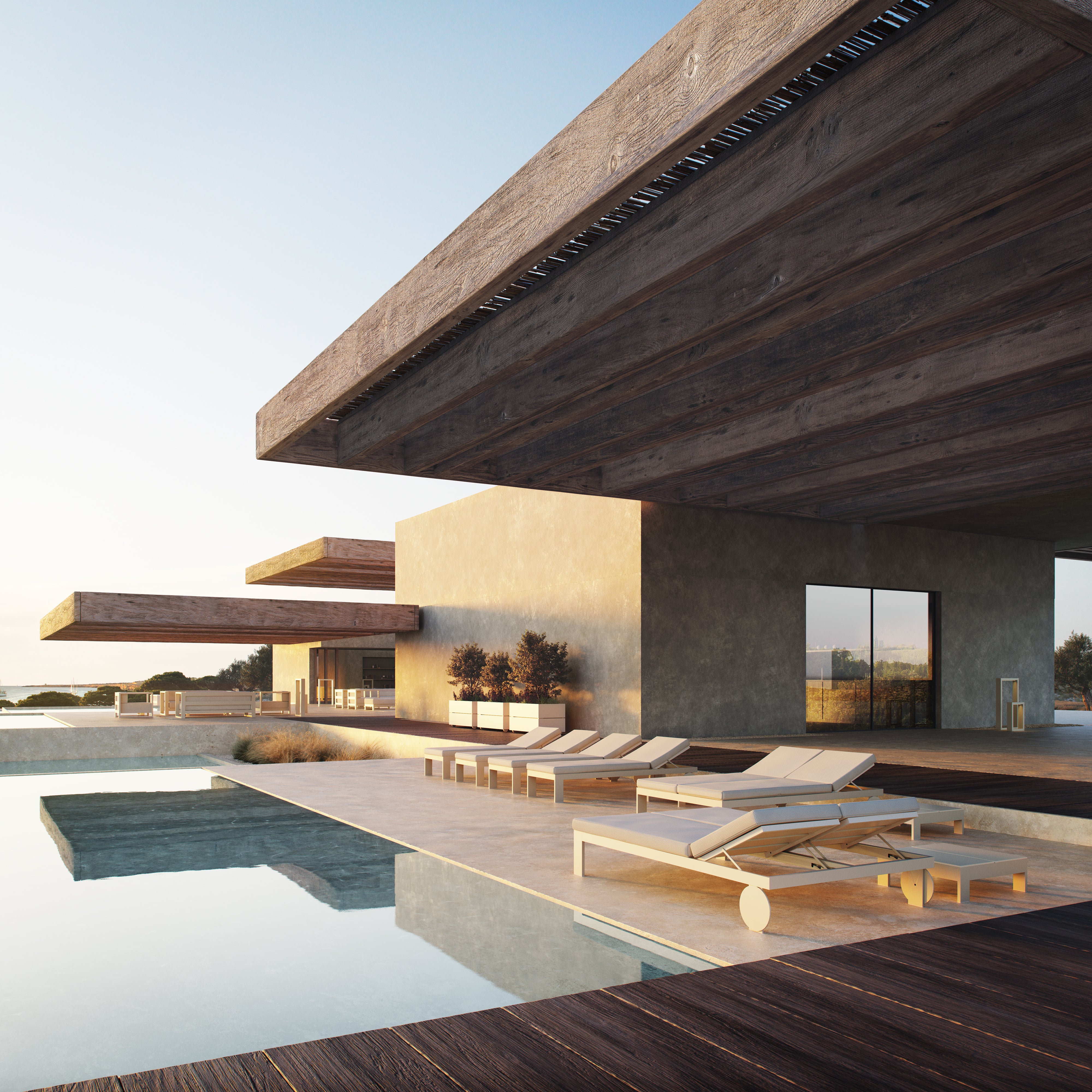 Posidonia Coffee Table 60X100X40cm