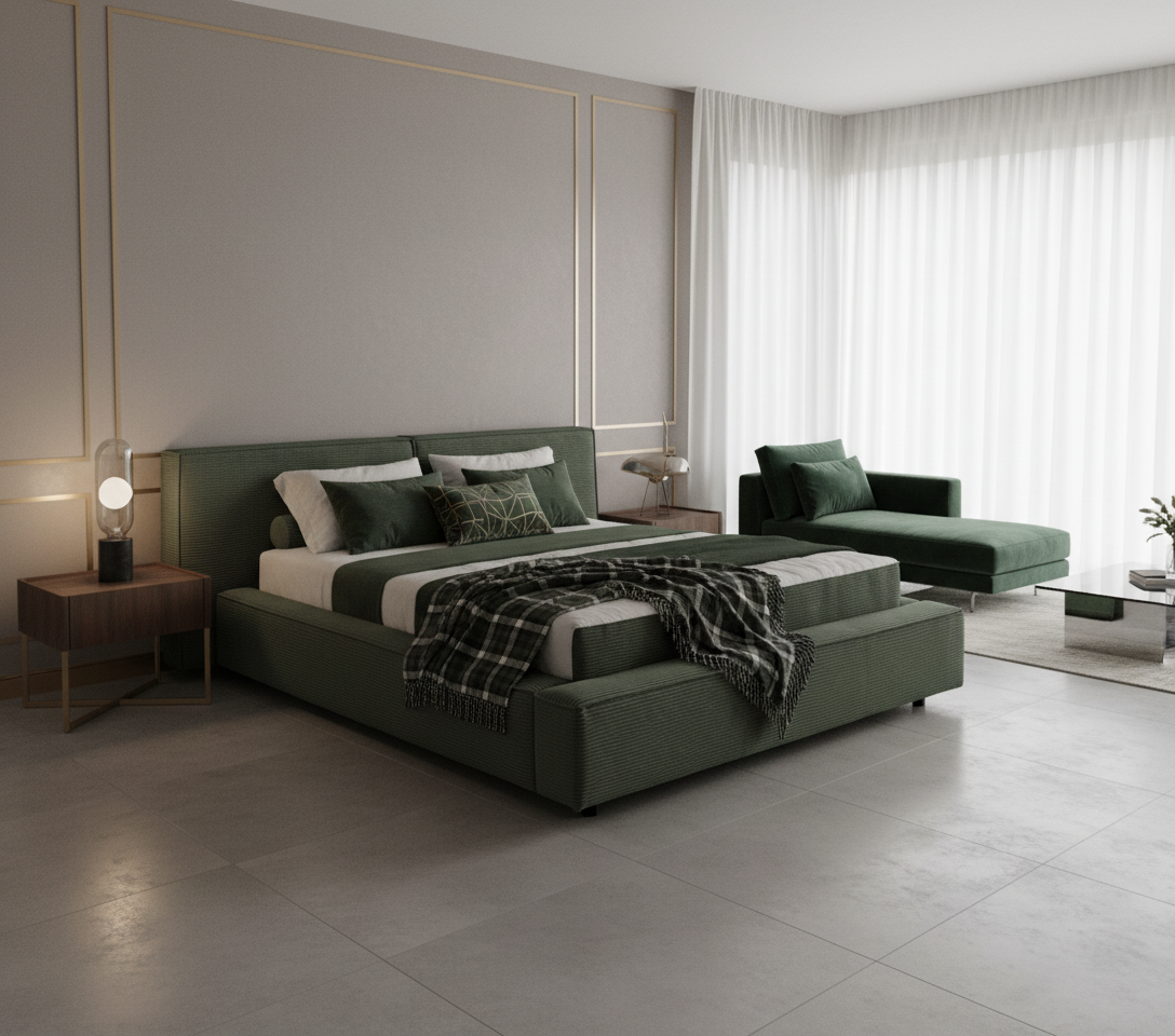 Bedframe Elise - Green