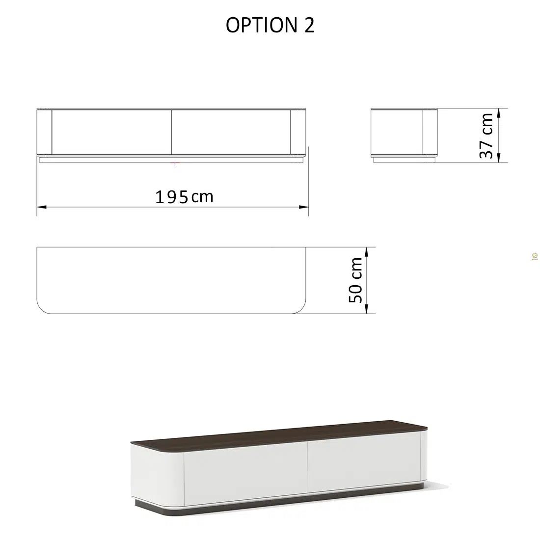 TV Unit Bloom Option 2