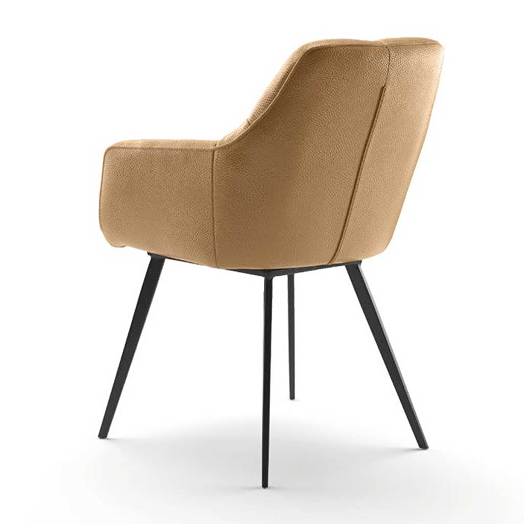 Chair Bari - Camel Leather