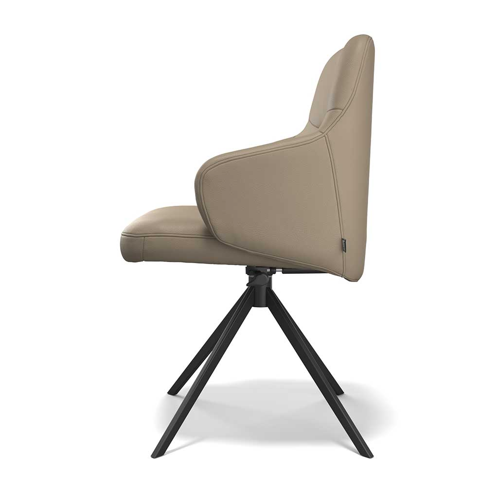 Chair Marilyn - Brown Leather