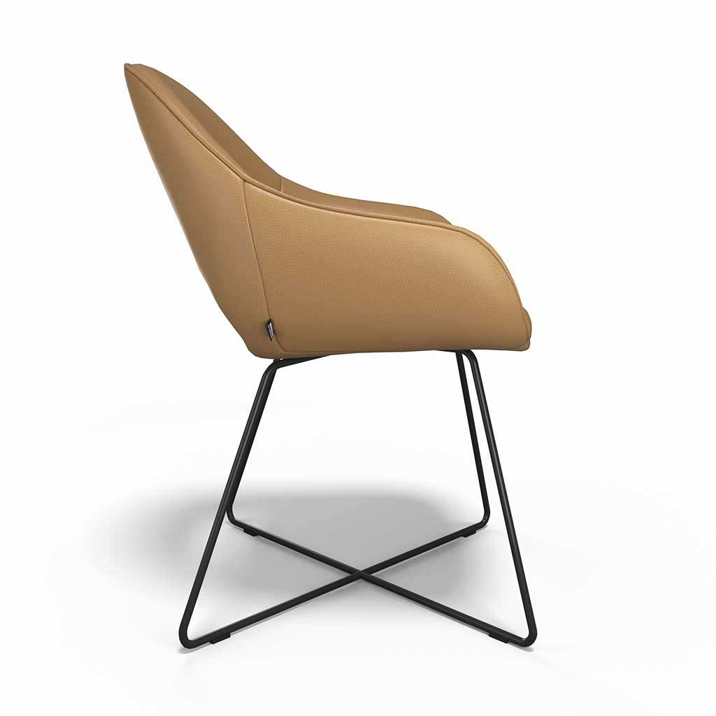 Chair Milan - Camel Leather