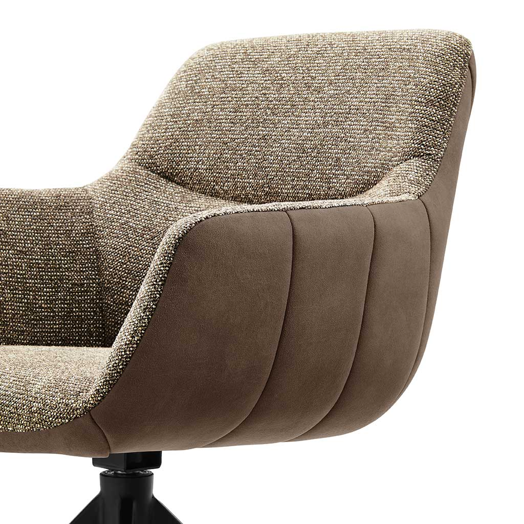 Chair Ferrara - Brown + Olive