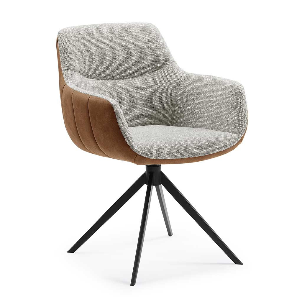 Chair Ferrara - Brown + Gray