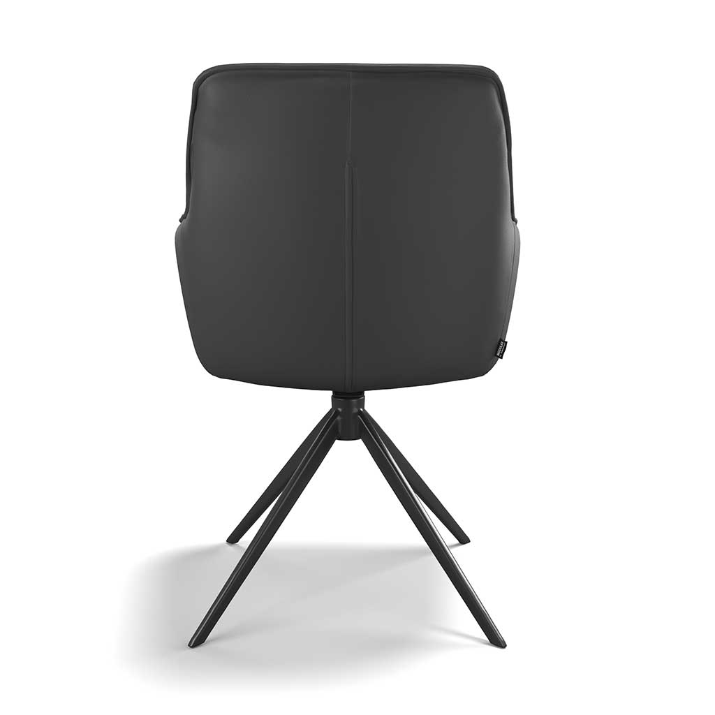 Chair Como - Black Leather