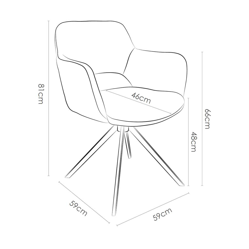 Chair Julien - White