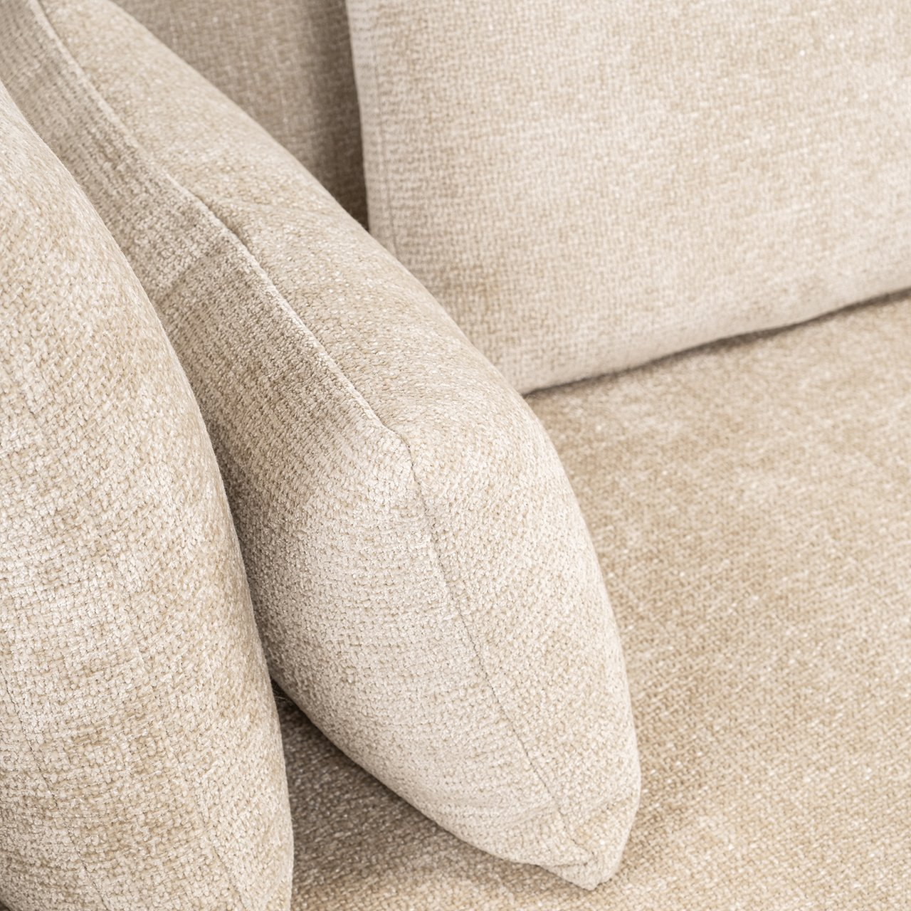 Sofa Tudor with removable backrest cream unicorn (Unicorn 11 cream)