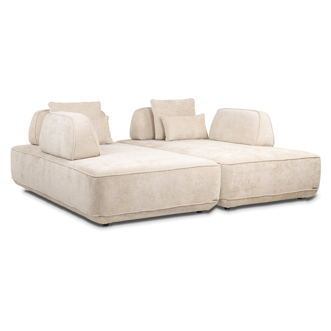 Sofa Tudor with removable backrest cream unicorn (Unicorn 11 cream)