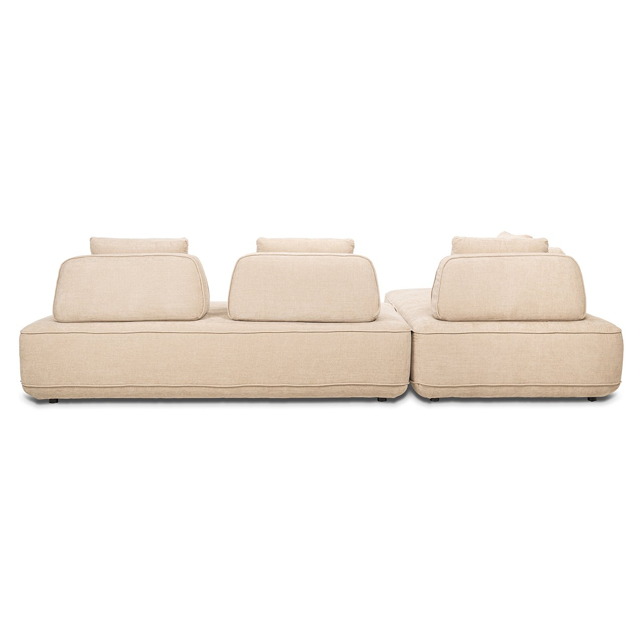 Sofa Tudor with removable backrest sand olympus (Sand olympus)