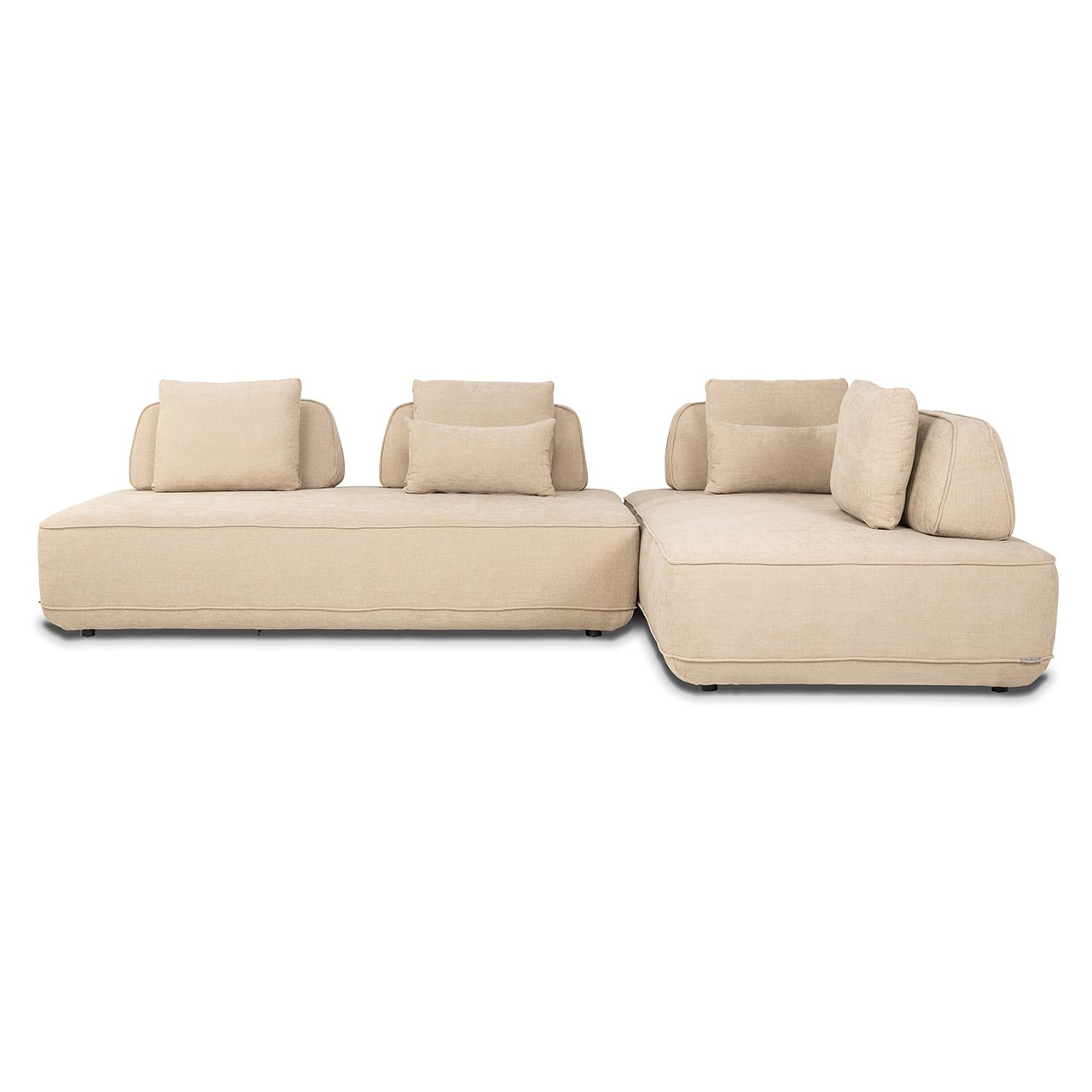Sofa Tudor with removable backrest sand olympus (Sand olympus)