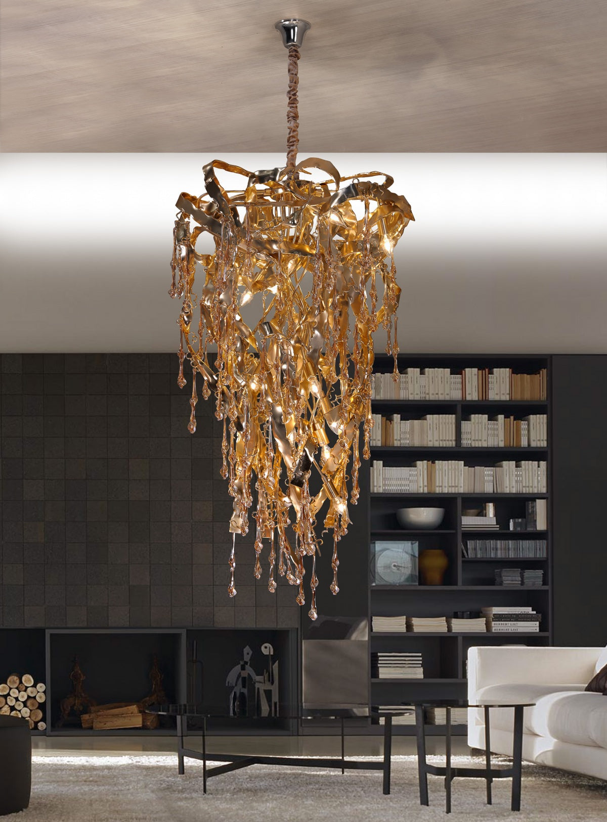 Pendant light - Line Sculpture