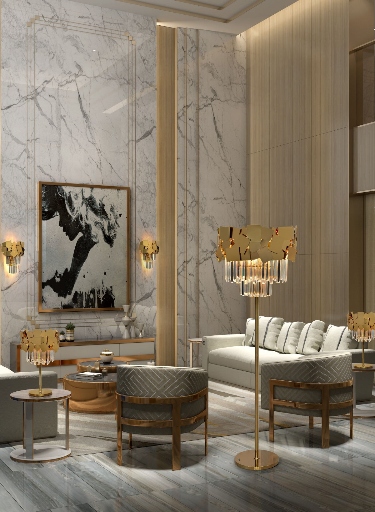 Floor Lamp- Line Hemera