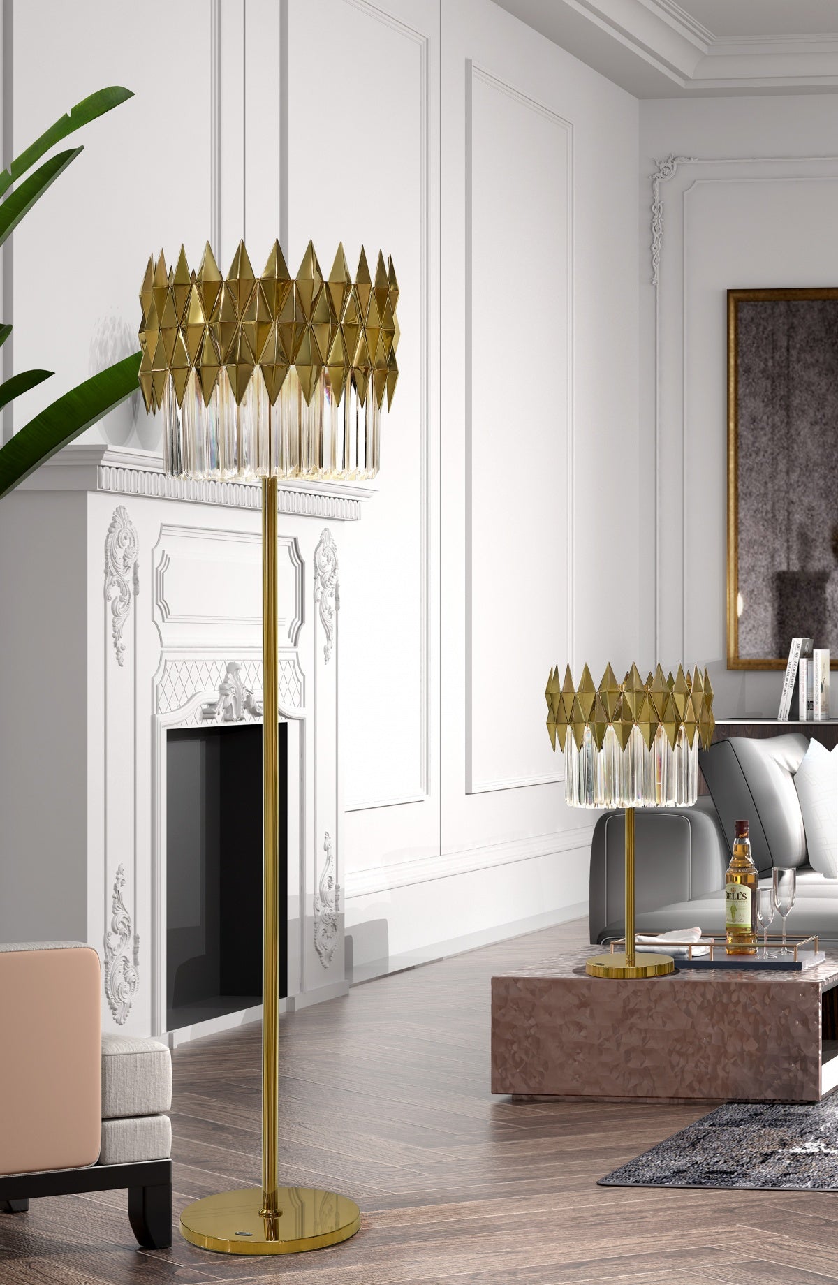 Floor Lamp- Line Lune