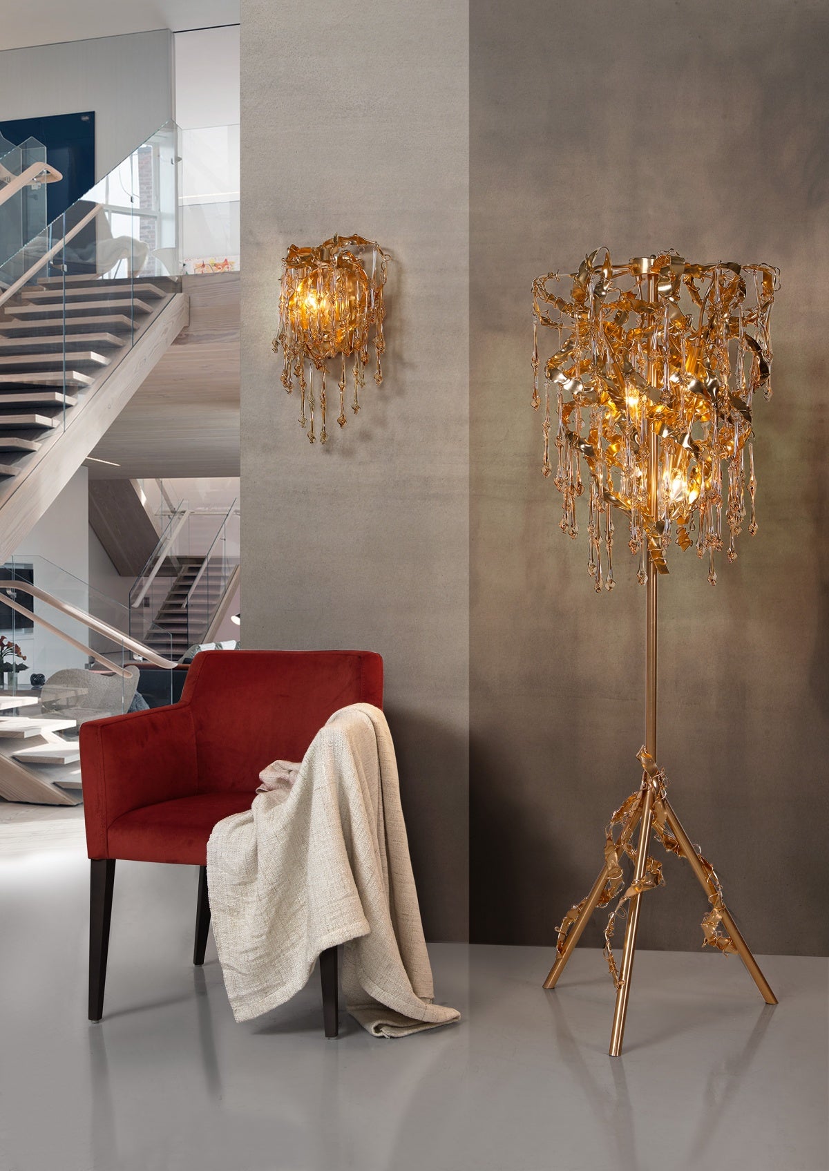 Floor Lamp - Line Sculpture