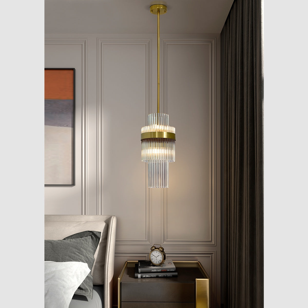 Pendant - Line Oriente Gold