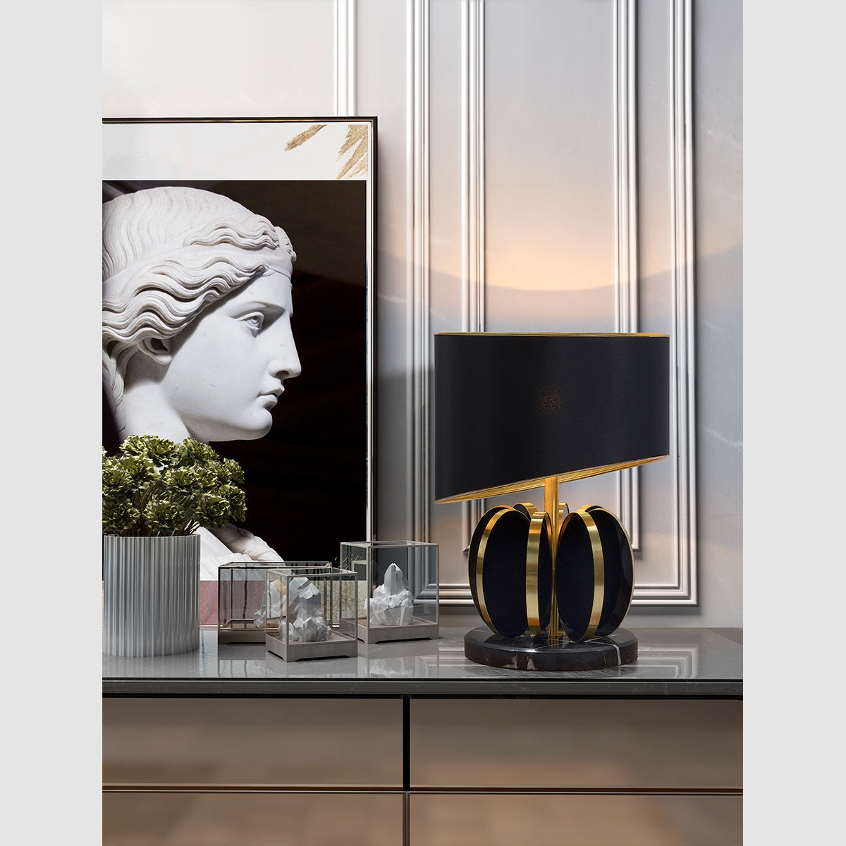 Table Lamp - Line Mandala