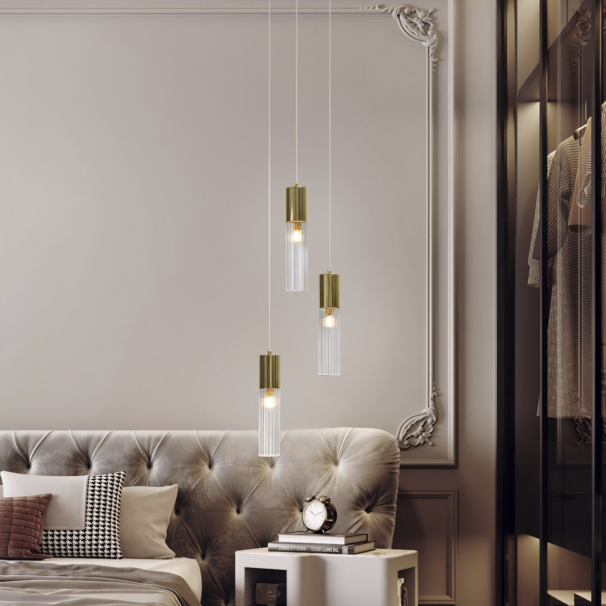 Pendant light - Line Tubes Small
